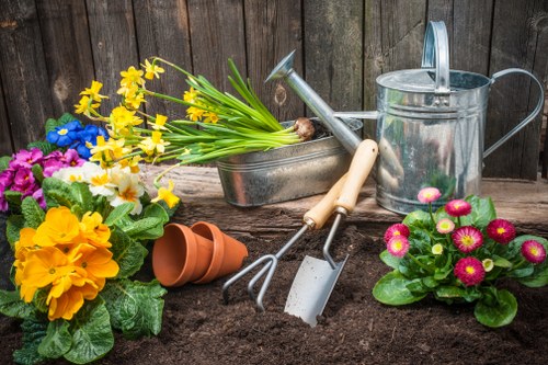 PCI-compliant landscaping payment process in Bermondsey